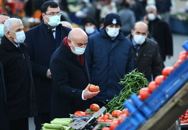 Başkan Altınok’tan 2021’de de pazarlara sıkı denetim