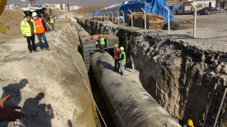 Polatlı’yı kesintisiz sağlıklı suya kavuşturacak çalışmalar hızla ilerliyor