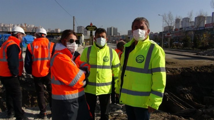 Polatlı’yı kesintisiz sağlıklı suya kavuşturacak çalışmalar hızla ilerliyor