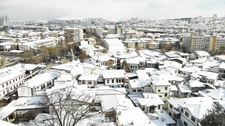 Hamamönü’nde kış günlerinde pandemi sessizliği
