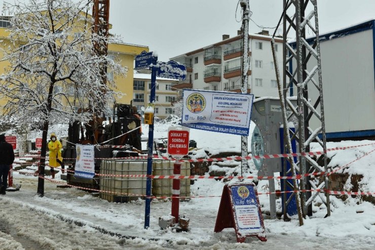 Mansur Yavaş ‘Dikimevi-Natoyolu Raylı Sistem’ projesinde sondaj çalışmalarına başlandığını açıkladı