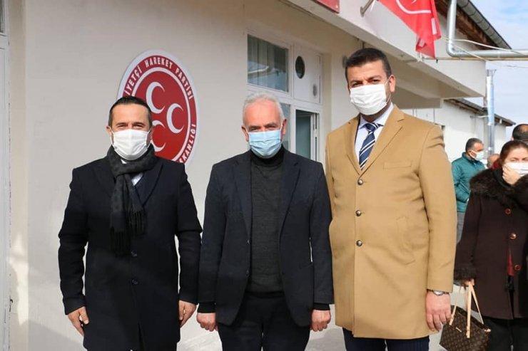 AK Parti Ürgüp teşkilatı, MHP İlçe Başkanlığı’nı ziyaret etti