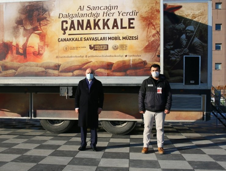 Çanakkale Savaşları mobil müzesi Keçiören’de