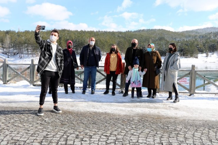 Türkiye’nin ilk milli parkı havadan görüntülendi