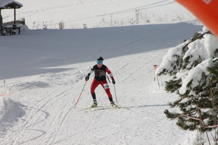 Ilgaz Dağı’nda Kayakla Oryantiring Yarışması sona erdi