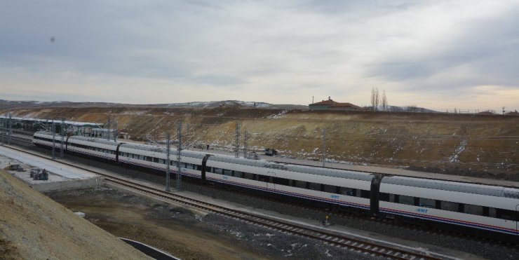 Yüksek Hızlı Tren Yozgat’tan da geçti