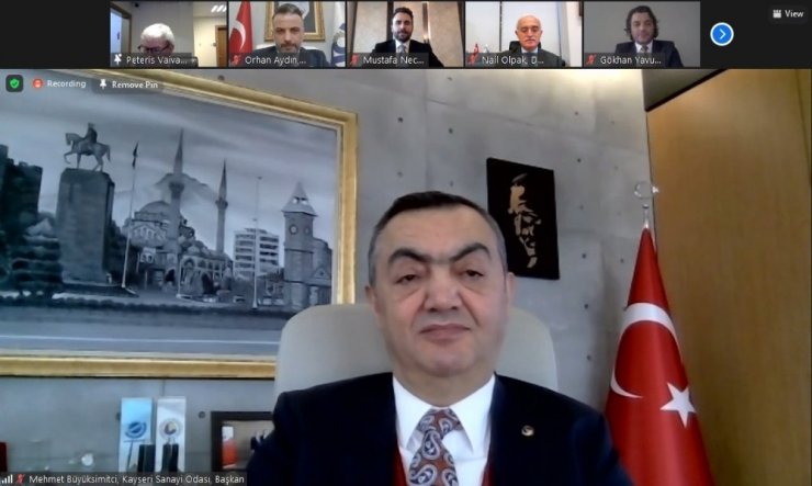 Başkan Büyüksimitci: “Kayseri 1684 ihracatçısı ile 179 Ülkeye İhracat Yapıyor”