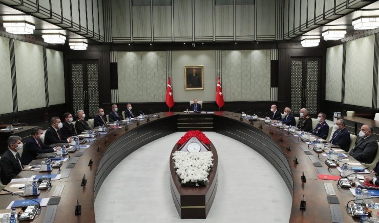 Milli Güvenlik Kurulu, Cumhurbaşkanı Recep Tayyip Erdoğan başkanlığında Beştepe’de toplandı.
