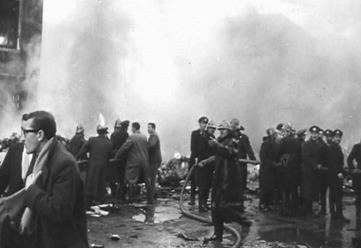 Ankara’ya düşen ve 120 kişinin hayatını kaybettiği ’Ulus Faciası’nın 58. yıl dönümü