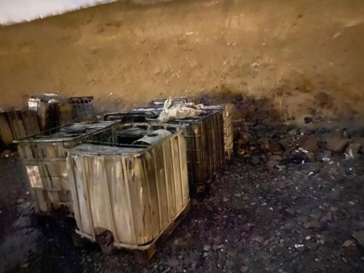 Başkent’te açık araziye, atık kimyasal madde bırakanlar yakalandı