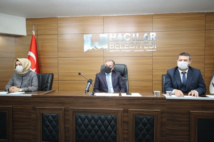 Hacılar Belediyesi Şubat ayı Meclis Toplantısı yapıldı