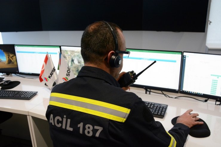 Kayserigaz acil müdahale ekiplerine 2020 yılında 14 bin 159 ihbar geldi