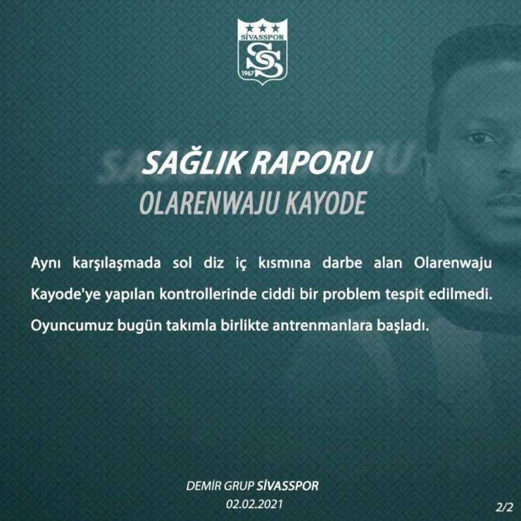 Sivasspor’da Aaron Appindangoye şoku!
