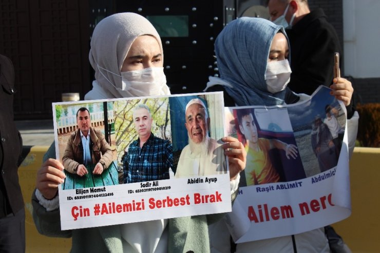 Çin zulmü protesto edildi