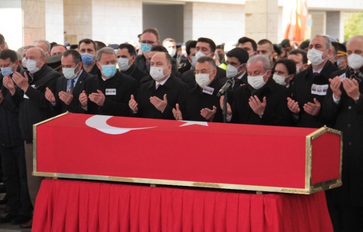 Pençe Kartal-2 Harekatı şehitleri Başkent’te son yolculuğuna uğurlandı