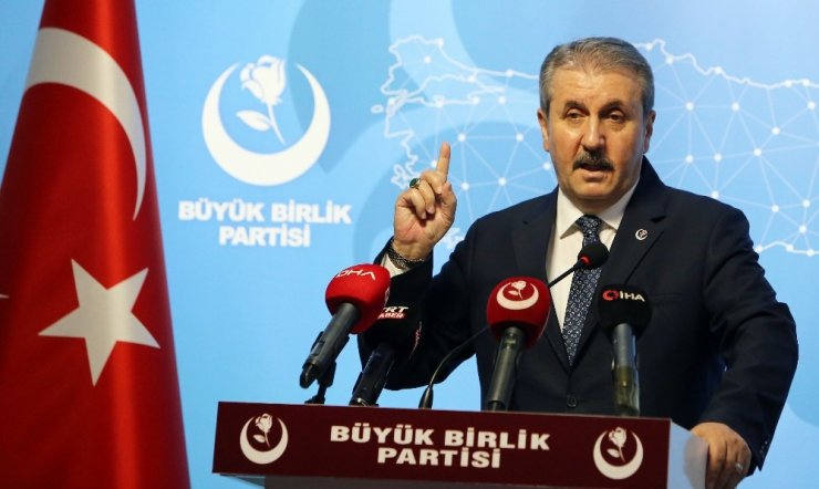 BBP Genel Başkanı Destici: "HDP’nin kapatılması için harekete geçilmeli"