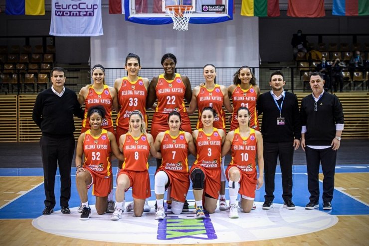 EuroCup Women son 16 ve çeyrek final maçları Kayseri’de oynanacak