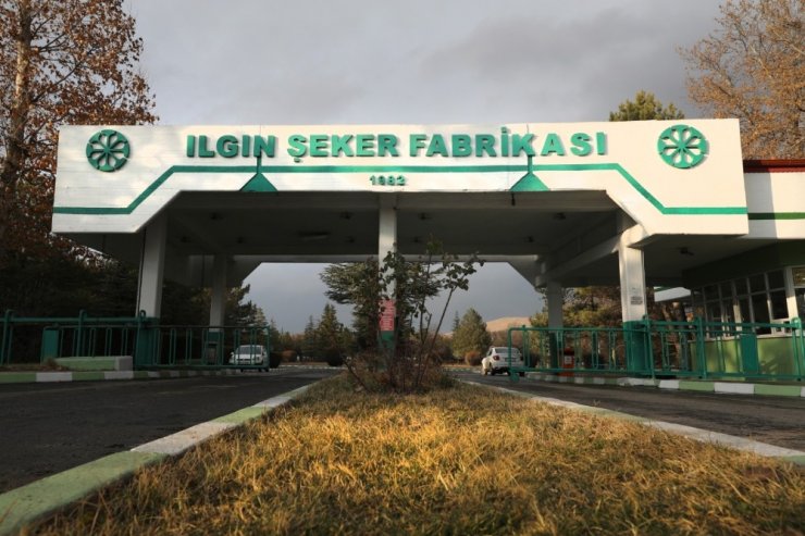 Ilgın Şeker Fabrikası’nda bu yıl 125 bin ton şeker üretildi