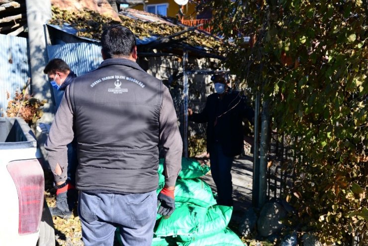 Kahramankazan’da ihtiyaç sahibi ailelere kömür yardımı