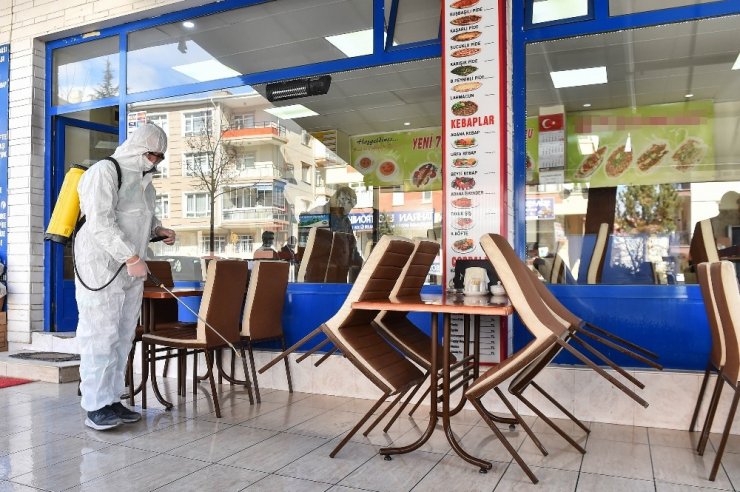 Esnafa hijyen ve işgal harcı desteği