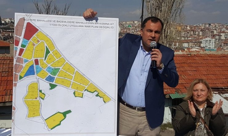 Boztepe ve Bademlidere’ye imar müjdesi