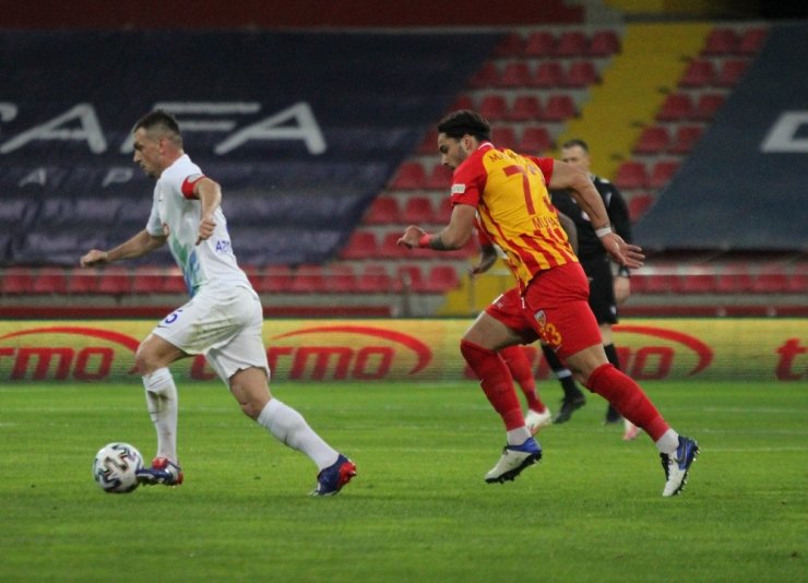 Süper Lig: Kayserispor: 0 - Çaykur Rizespor: 0 (İlk yarı)