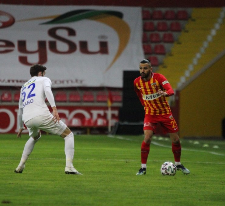 Süper Lig: Kayserispor: 0 - Çaykur Rizespor: 0 (İlk yarı)