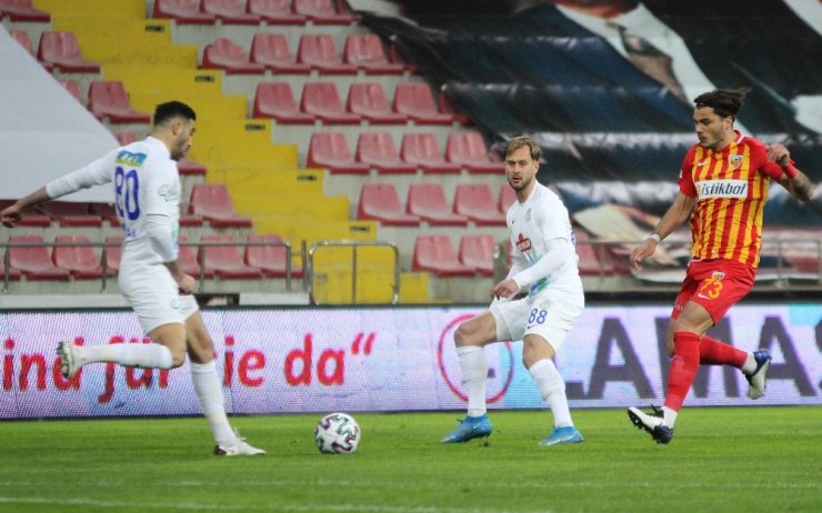 Süper Lig: Kayserispor: 0 - Çaykur Rizespor: 0 (Maç devam ediyor)