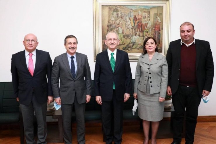 Başkan Ataç başkent ziyareti sırasında Kılıçdaroğlu ile buluştu