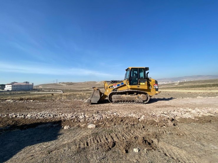 Sincan’da yeni sitenin yol çalışmaları hızlandırıldı