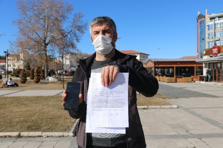 Klonlanan telefonu başına dert oldu, çalmadık kapı bırakmadı