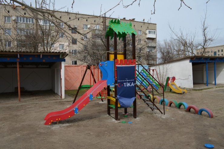 TİKA’dan Ukrayna Eğitim Altyapısına Destek
