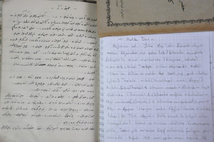 Bir asırlık şaşkına çeviren el yazması defter
