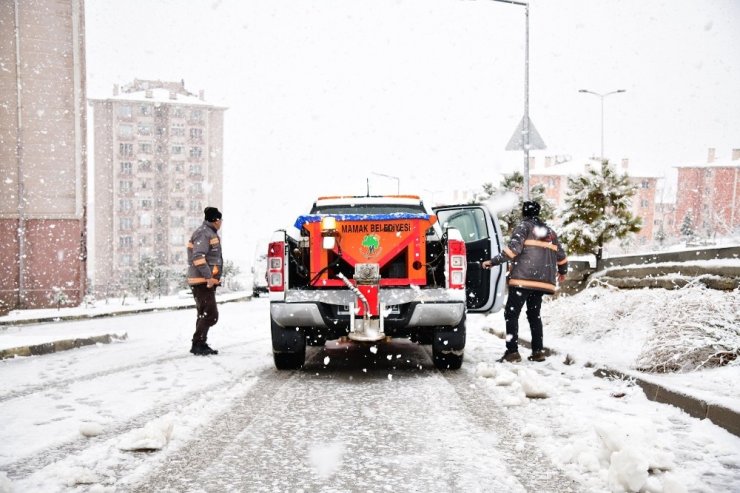 Ankara’da kar timi teyakkuzda