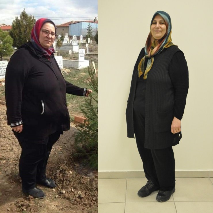40 kilo verdi, hayatı değişti