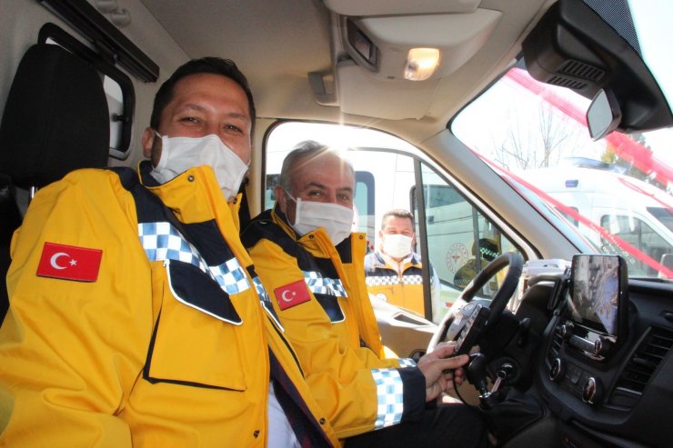 Sağlık Bakanlığından Karaman’a ambulans desteği