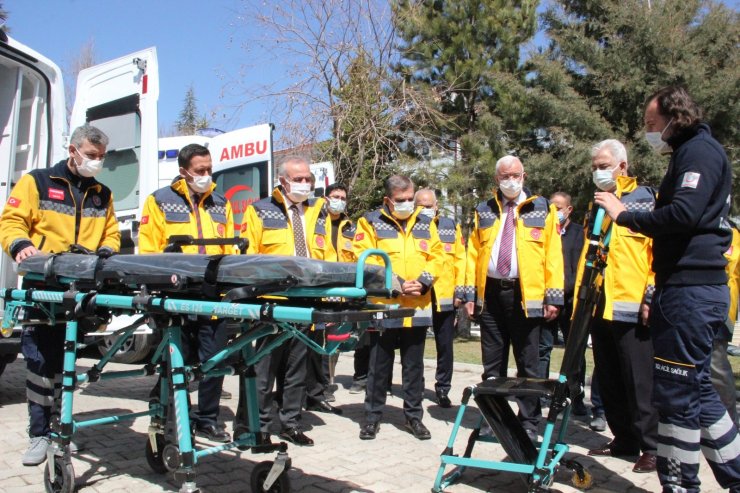 Sağlık Bakanlığından Karaman’a ambulans desteği