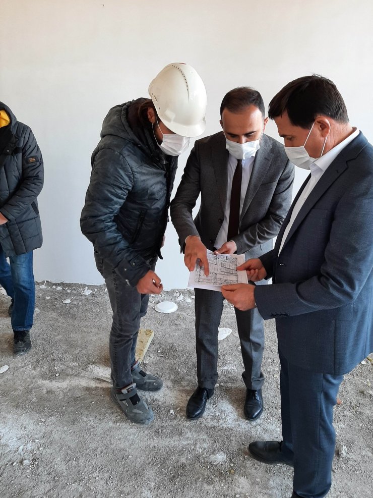 Başkan Kılca, yapımı süren proje ve yatırımları inceledi