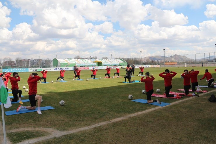 Sivas Belediyespor’da Kırşehir maçı hazırlıkları sürüyor