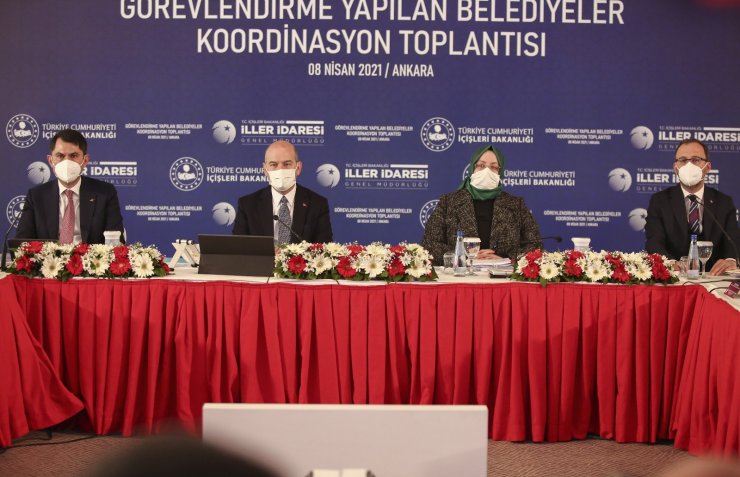 Görevlendirme Yapılan Belediyeler Koordinasyon Toplantısı bakanların katılımı ile başladı