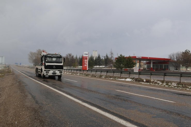 Aksaray’da fırtına etkisini sürdürüyor