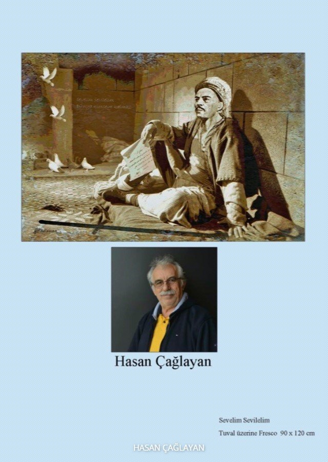 Yunus Emre konulu uluslararası etkinlikte Eskişehirli resim öğretmeni ödüle layık görüldü