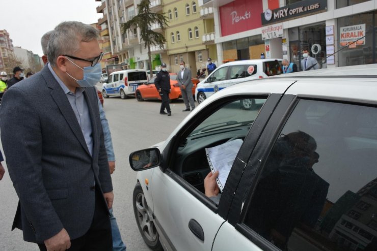 Niğde’de korona virüs denetimi yapıldı