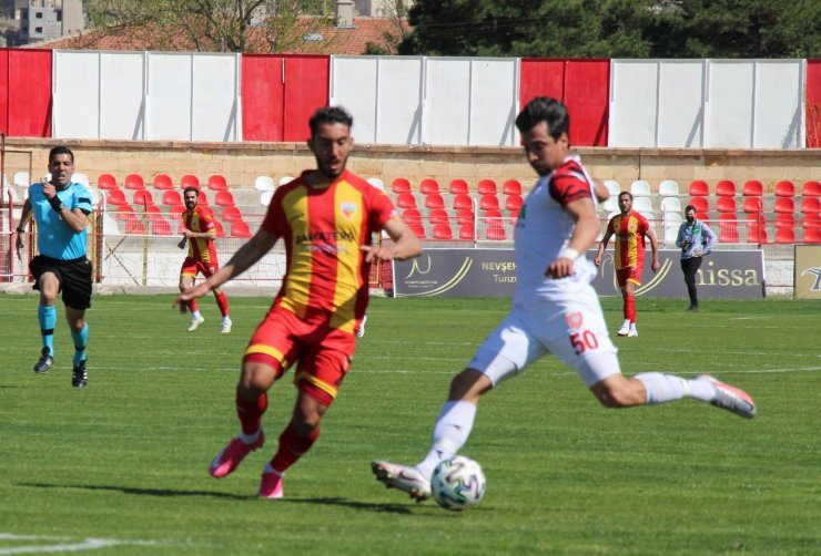 3. Lig 1. Grup: Nevşehir Belediyespor: 0 Kızılcabölükspor: 0