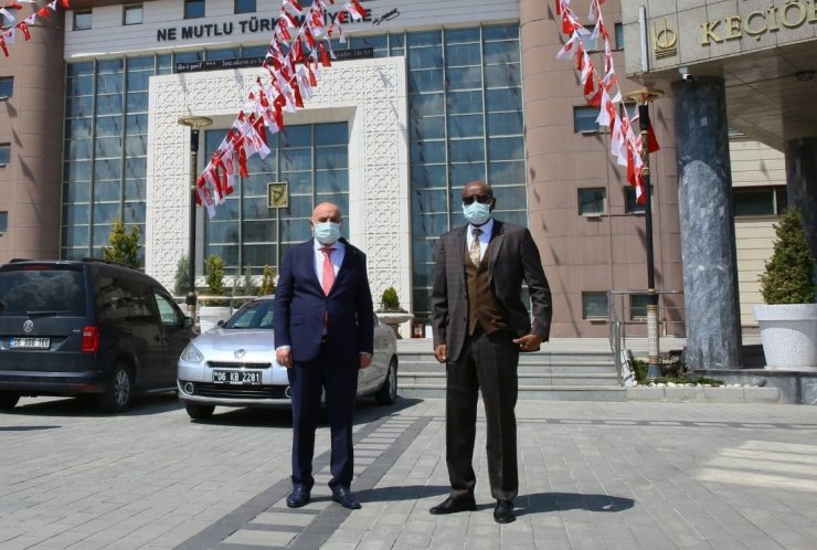 Cibuti Büyükelçisi Abdillahi’den Keçiören Belediyesine ziyaret
