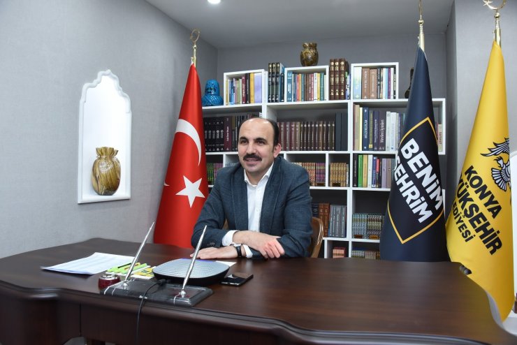 Konya’da 23 Nisan doğumlu çocuklara “online” sürpriz yapıldı