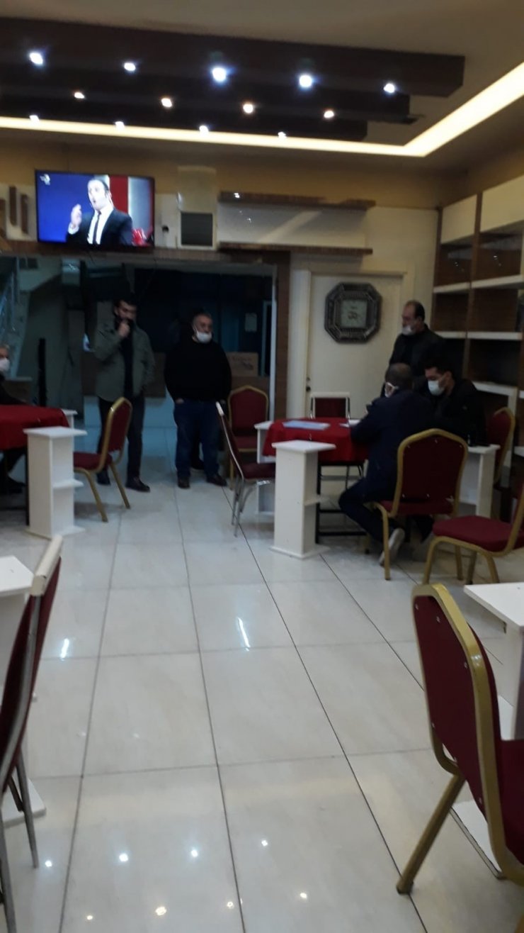 Konya’da koçbaşı ile girilen eğlence mekanındaki 74 kişiye ceza