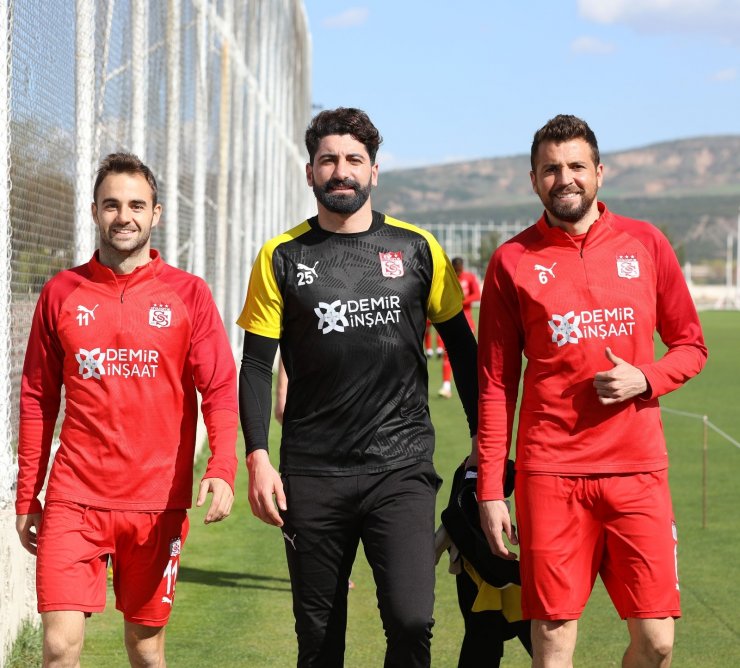 Sivasspor’da neşeli antrenman