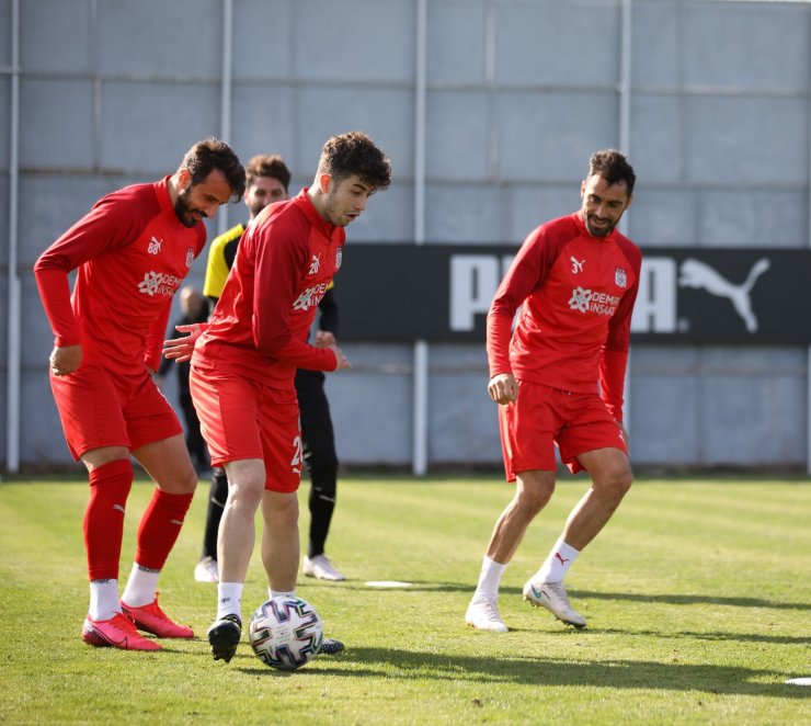 Sivasspor’da neşeli antrenman