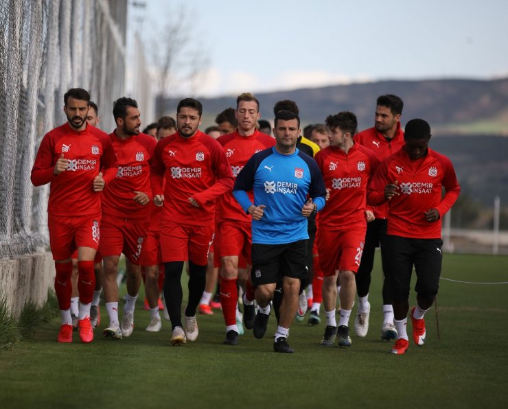 Sivasspor’da neşeli antrenman